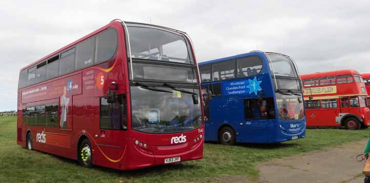 Salisbury reds Enviro400 1542 at Showbus 2013 A0343